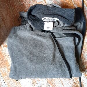 Columbia Gray Zip Up Fleece XXL